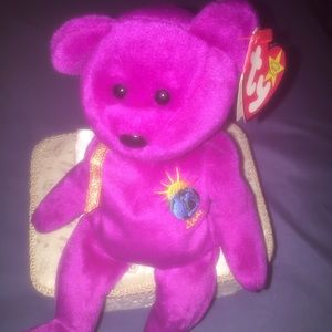 MINT TY Millennium Beanie Baby MISSPELLED With Tag Errors